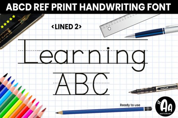 Abcd Ref Lined2: A Practical Font for Educational Design