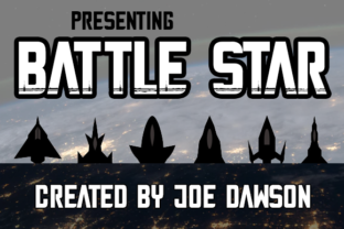 Battle Star: A Display Font With Galactic Ambition