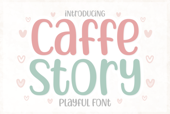 Caffe Story: A Playful Font for Unforgettable Designs