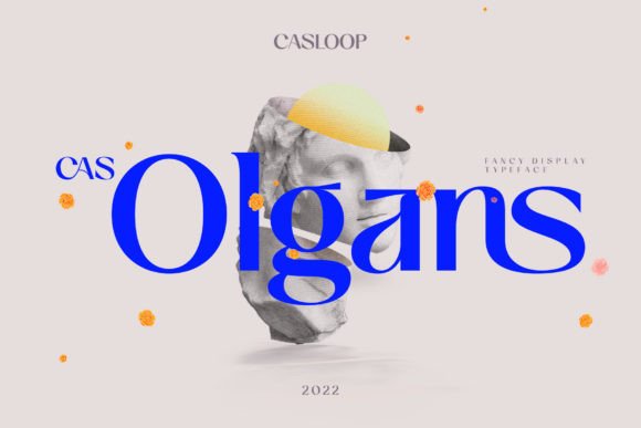 Cas Olgans: The Renaissance-Inspired Font for Modern Creatives