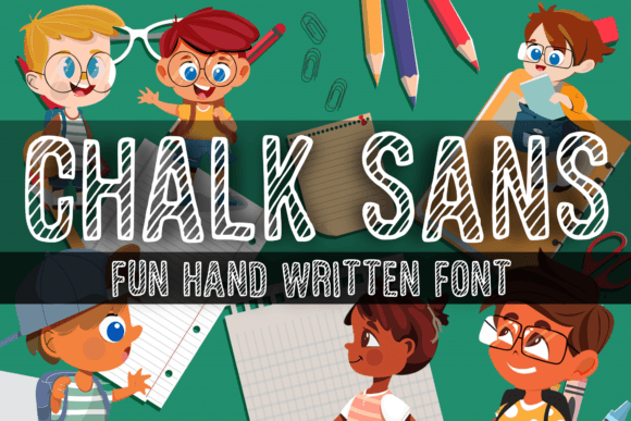 Chalk Sans: A Playful Font for Authentic Designs