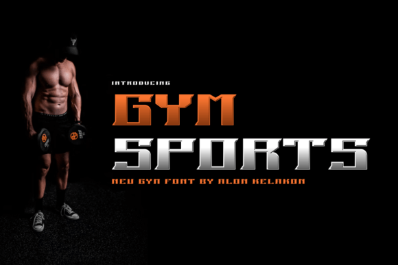 Gym Sports: A Creative Display Font for Modern Projects
