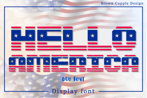 Hello America: A Bold Typeface for Unforgettable Projects