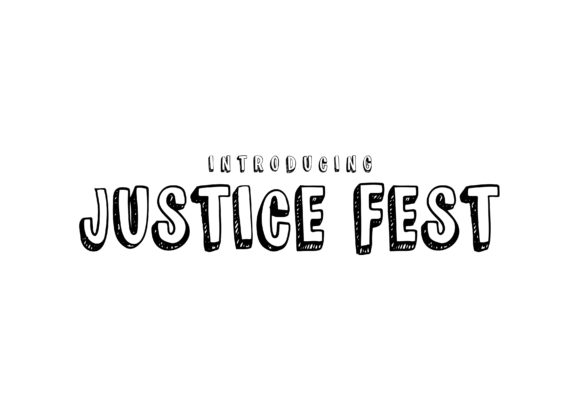 Justice Fest: A Street-Styled Pencil Font with Creative Edge