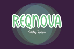 Reqnova: A Handcrafted Font for Whimsical Design