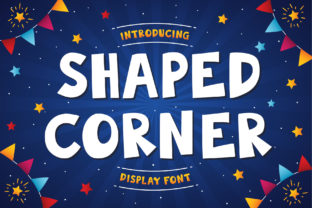 Shaped Corner: A Playful Typeface for Creative Projects