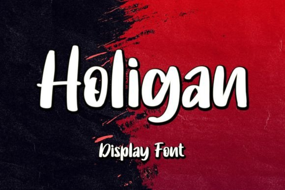 Unleash Your Bold Side with the Holigan Typeface